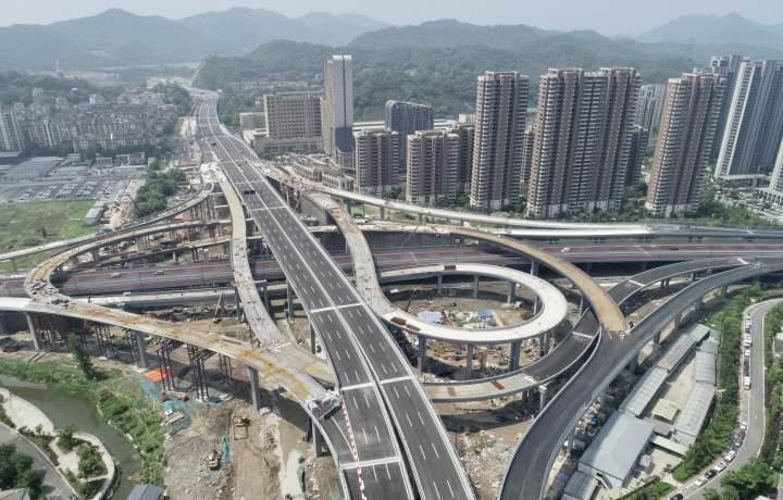 萧山风情大道高架最新动态,一段高架上的温馨日常故事