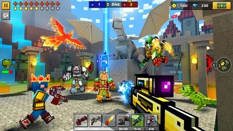 探索最新3D像素射击游戏,射击新纪元