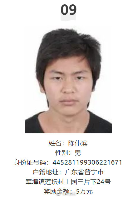 最新揭西通缉犯,警惕身边的潜在风险🚨