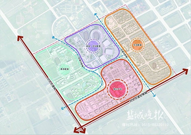 盐城城西未来蓝图全景解析,最新规划图揭秘!