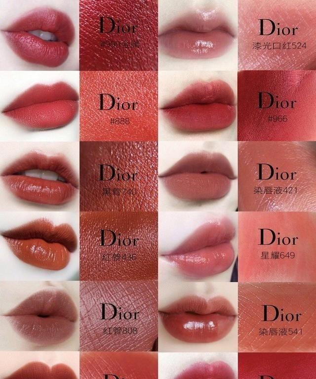 最新流行口红色号,爱的纽带之选