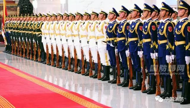 三军仪仗队最新展示视频,科技力量与荣耀盛典的震撼呈现