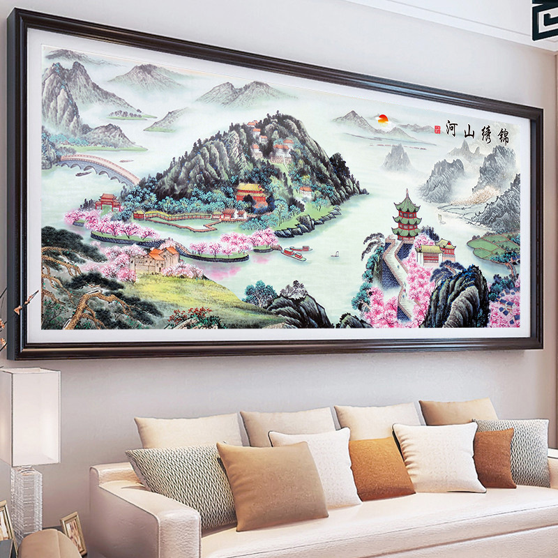 最新版十字绣江山美景图案欣赏与制作指南