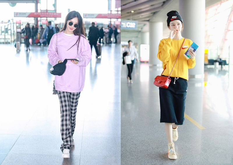 最新明星出街穿搭引领时尚潮流风向标